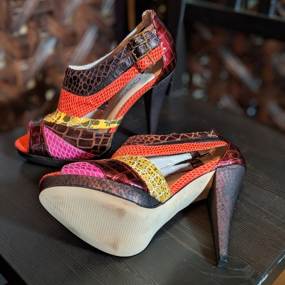 ALDO Leather Animal Print Exotic - Picture 3 of 8